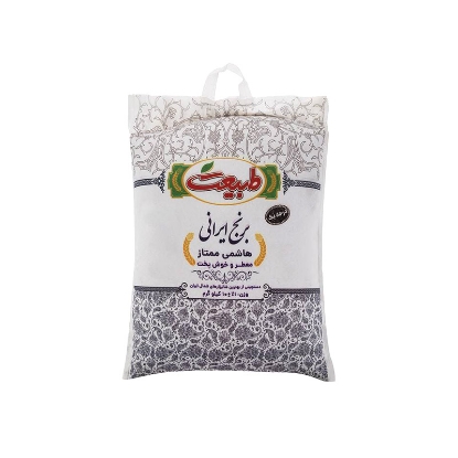 تصویر  برنج هاشمی ممتاز ۱۰ کیلویی