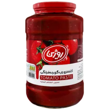 تصویر  رب گوجه فرنگی روژین 1.550 گرمی