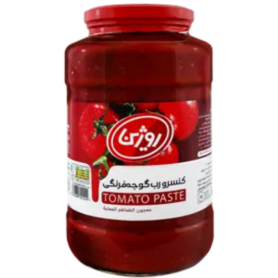 تصویر  رب گوجه فرنگی روژین 1.550 گرمی