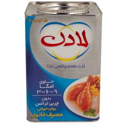 تصویر  روغن نیمه جامد لادن - 5 کیلویی